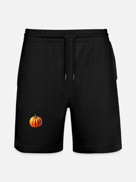 Polygone de citrouille - Short de jogging bio TRAINER Stanley/Stella unisexe - noir