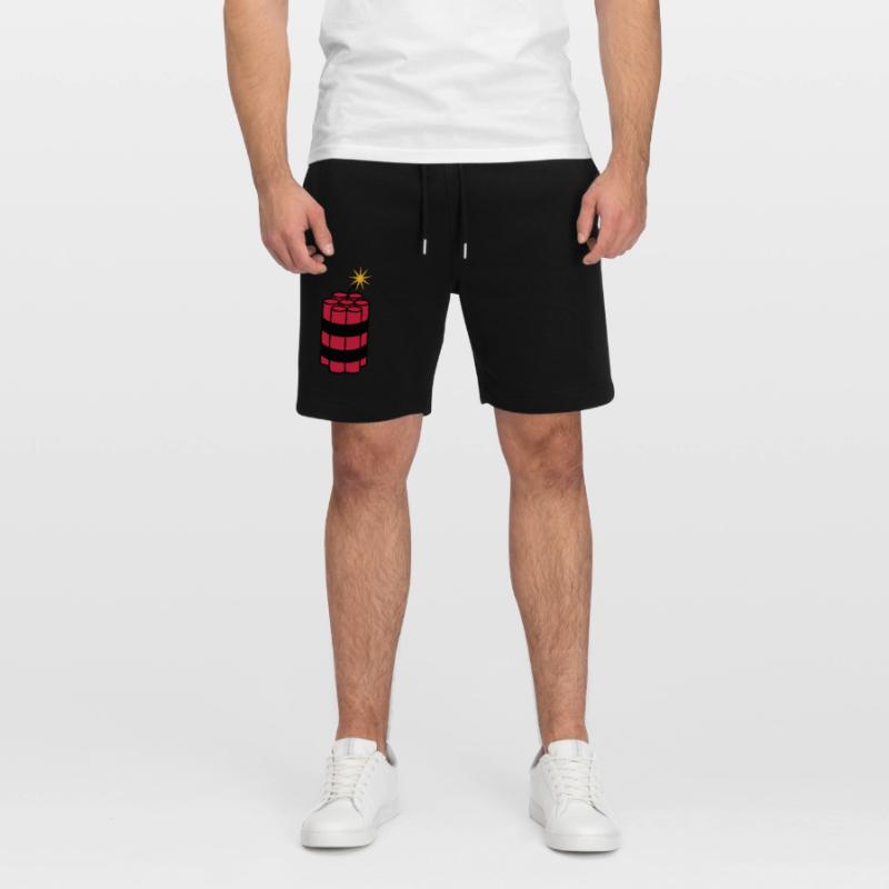 éclairé tnt dynamite explosé explosion spre Short de jogging bio TRAINER Stanley/Stella unisexe
