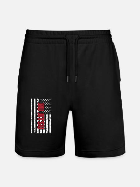 Jiu Jitsu Autodéfense - Short de jogging bio TRAINER Stanley/Stella unisexe - noir