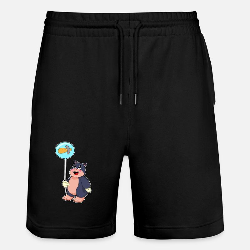 Ballon Mole Hammer - Short de jogging bio TRAINER Stanley/Stella unisexe - noir