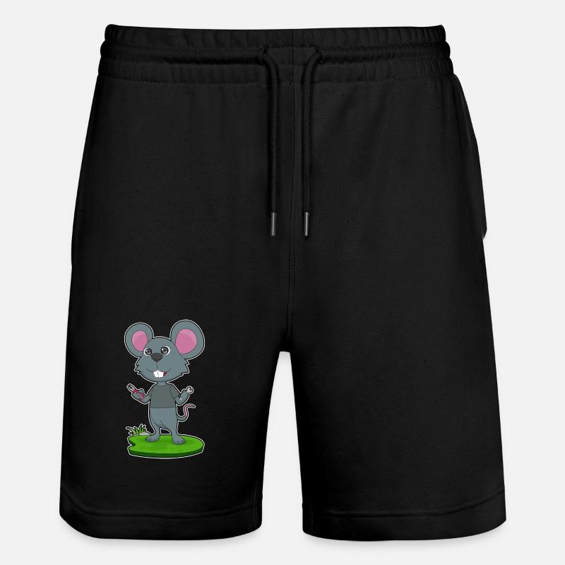 Pince Mouse Craftsman - Short de jogging bio TRAINER Stanley/Stella unisexe - noir