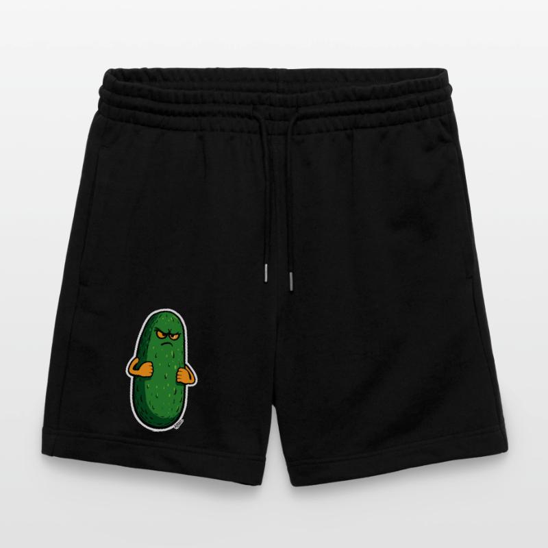 Grumpy Pickle Maskottchen Stanley/Stella Unisex Bio Joggingshorts Trainer 