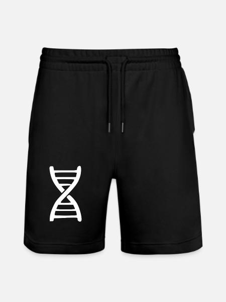 DNA Genetic Engineering Research Gift - Stanley/Stella Trainer Unisex Organic Jogging Shorts - black