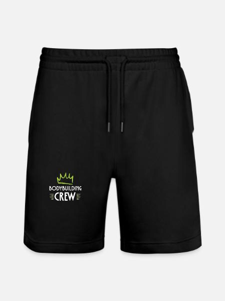 Bodybuilding Crew - Stanley/Stella Unisex Bio Joggingshorts Trainer  - Schwarz