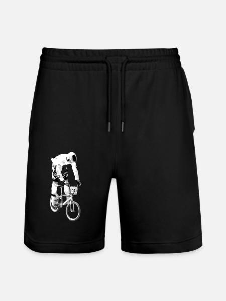 BMX - Stanley/Stella Unisex Bio Joggingshorts Trainer  - Schwarz