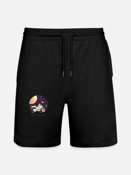 Chevauchée sur la Lune - Short de jogging bio TRAINER Stanley/Stella unisexe - noir