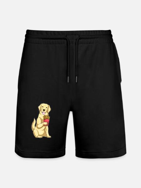Frites du Labrador - Short de jogging bio TRAINER Stanley/Stella unisexe - noir