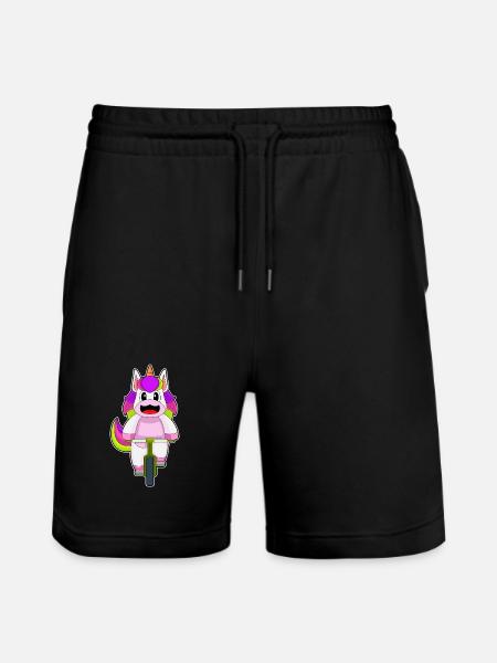 Vélo licorne - Short de jogging bio TRAINER Stanley/Stella unisexe - noir