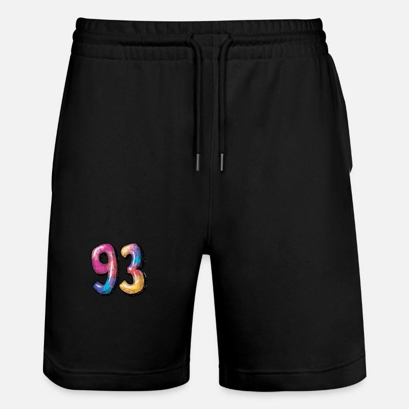 Bande dessinée à 93 chiffres - Short de jogging bio TRAINER Stanley/Stella unisexe - noir