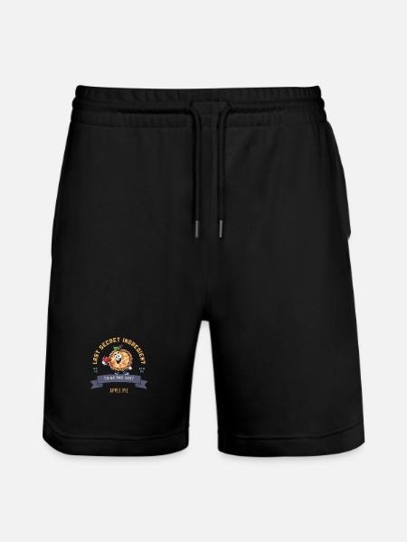 Homemade cake - Stanley/Stella Trainer Unisex Organic Jogging Shorts - black