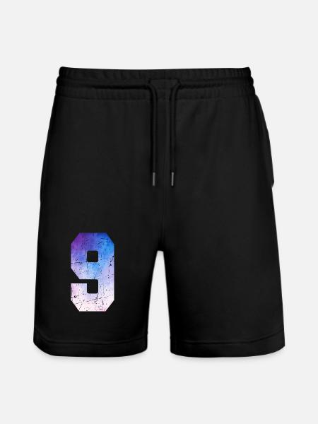 Issue 9 – 9th Anniversary Gift - Stanley/Stella Trainer Unisex Organic Jogging Shorts - black