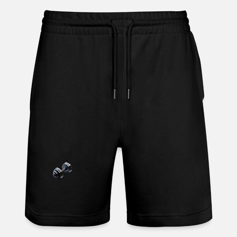 Haltère / Polygone de poids - Short de jogging bio TRAINER Stanley/Stella unisexe - noir