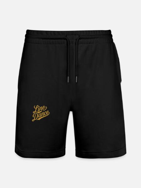 Line Dancing Country Dance Tanzen - Stanley/Stella Trainer Unisex Organic Jogging Shorts - black