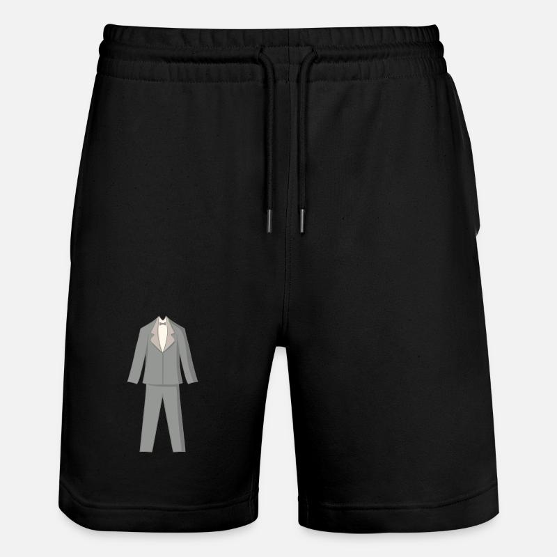 Costume - Short de jogging bio TRAINER Stanley/Stella unisexe - noir