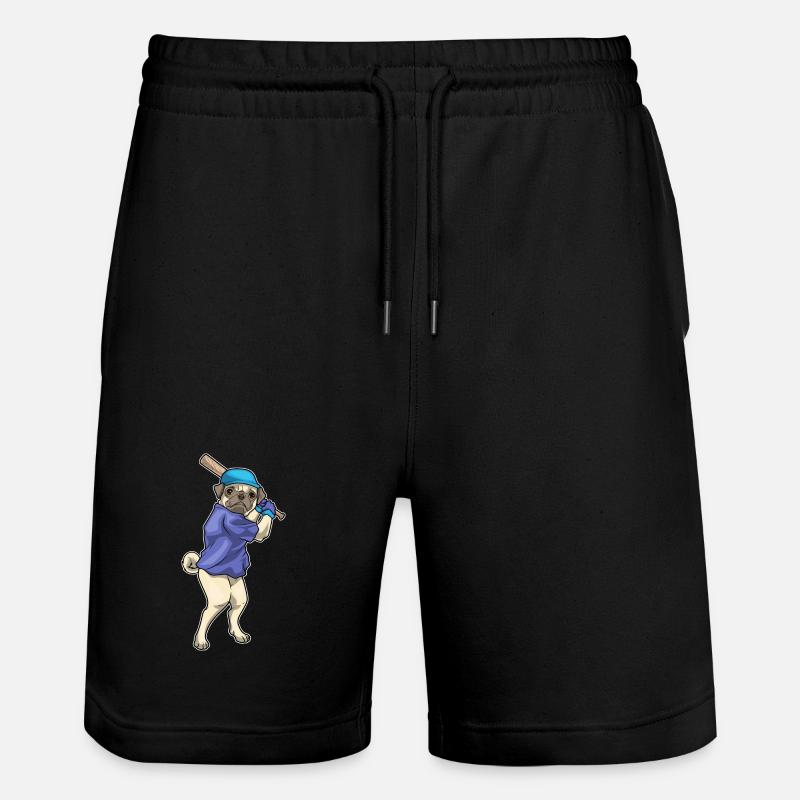Carlin Baseball Batte de Baseball - Short de jogging bio TRAINER Stanley/Stella unisexe - noir