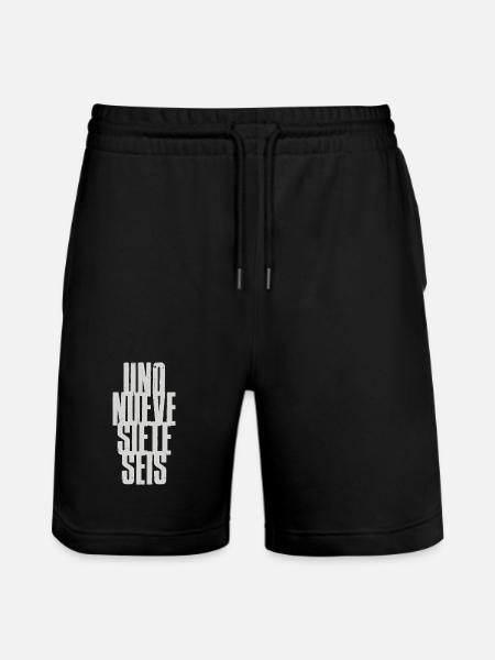 Uno Nueve Siete Seis 1976 - Stanley/Stella Trainer Unisex Organic Jogging Shorts - black