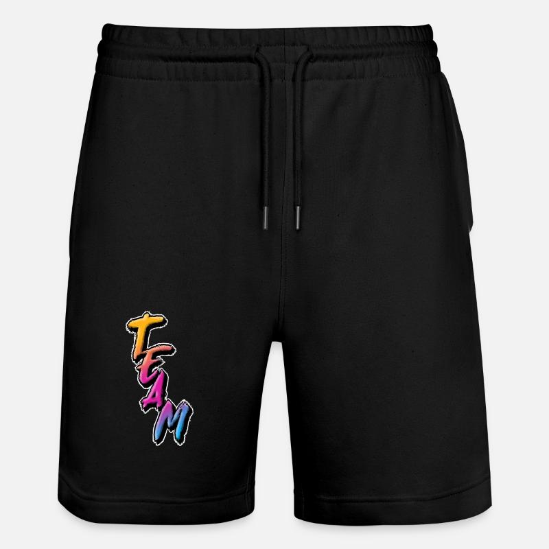 Équipe - Short de jogging bio TRAINER Stanley/Stella unisexe - noir