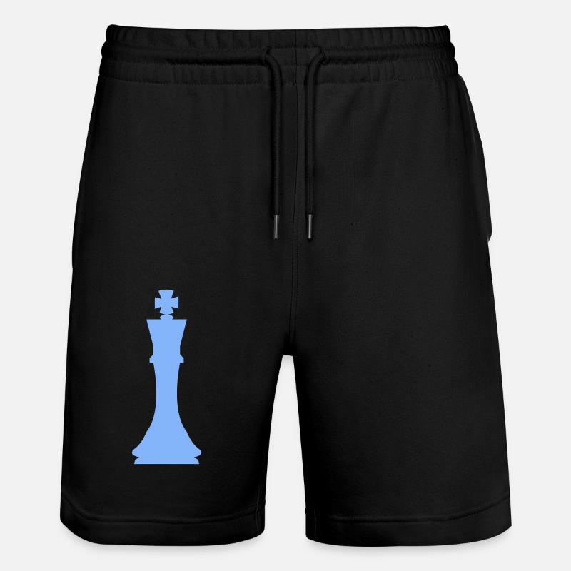 Roi des échecs - Short de jogging bio TRAINER Stanley/Stella unisexe - noir