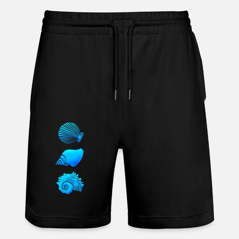 Coquillages - Short de jogging bio TRAINER Stanley/Stella unisexe - noir