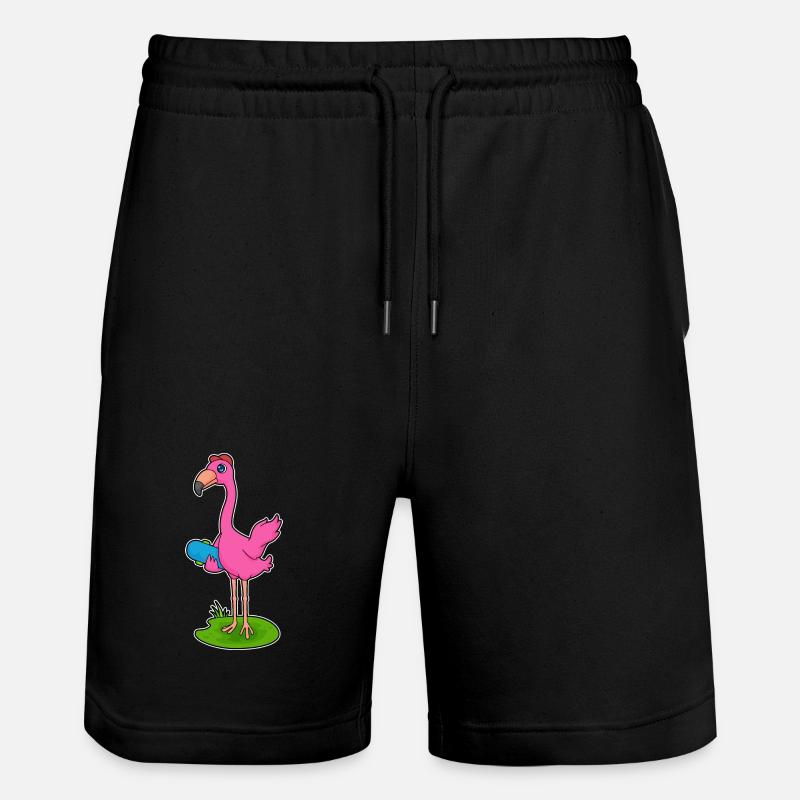 Flamingo Skater Skateboard - Short de jogging bio TRAINER Stanley/Stella unisexe - noir