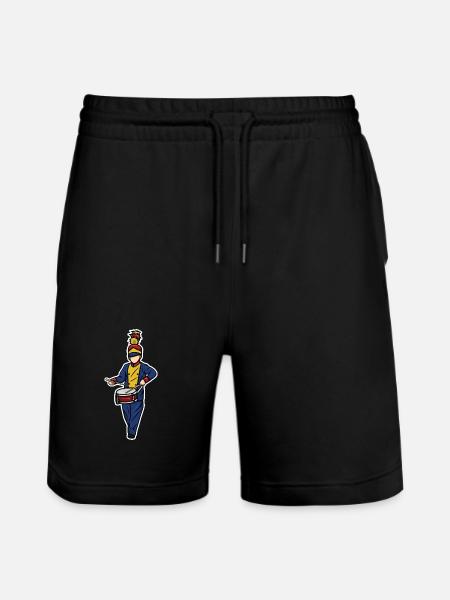 Garçon batteur - Short de jogging bio TRAINER Stanley/Stella unisexe - noir