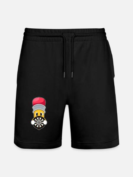 Bleistift Dart Dartscheibe - Stanley/Stella Unisex Bio Joggingshorts Trainer  - Schwarz