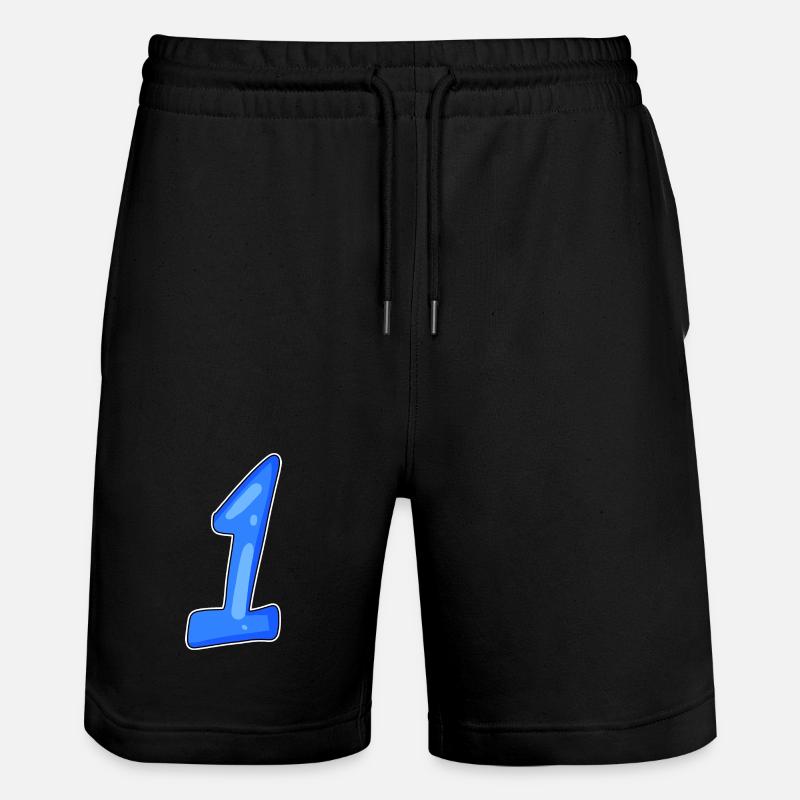 1 Winner - Stanley/Stella Trainer Unisex Organic Jogging Shorts - black