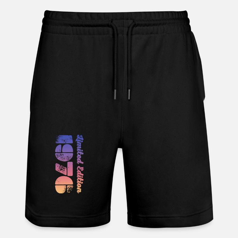 Annata 1976 - Pantaloncini da jogger ecologici unisex Trainer di Stanley/Stella - nero