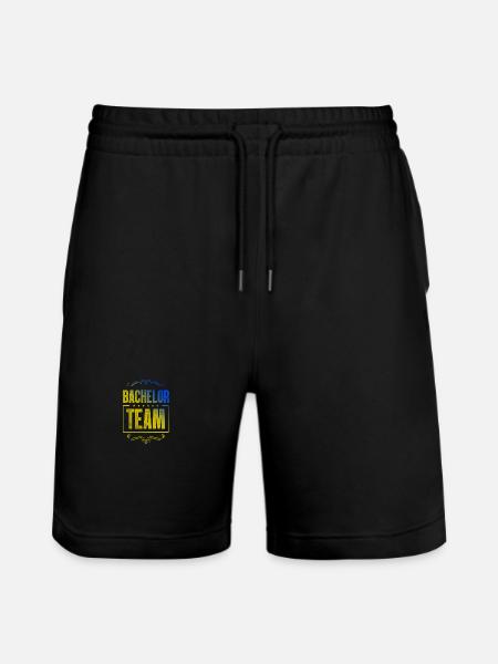 Équipage Bachelor - Short de jogging bio TRAINER Stanley/Stella unisexe - noir