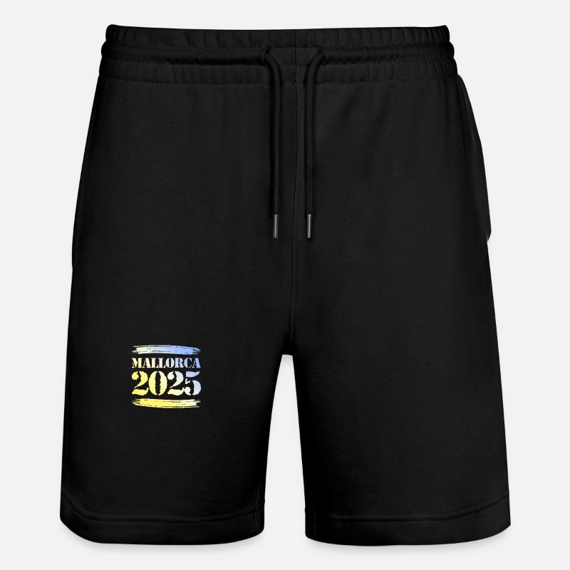 Majorque 2025 - Short de jogging bio TRAINER Stanley/Stella unisexe - noir