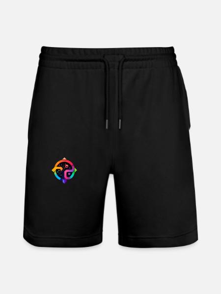 LGBTQAI+ Contour Diversity - Stanley/Stella Trainer Unisex Organic Jogging Shorts - black