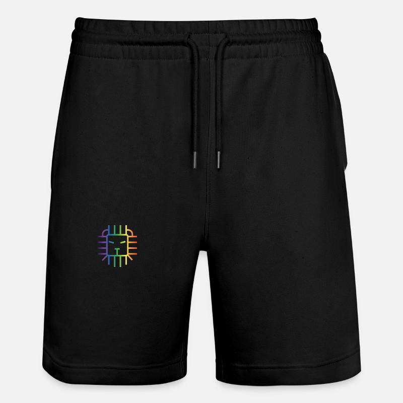 Lion de la fierté - Short de jogging bio TRAINER Stanley/Stella unisexe - noir
