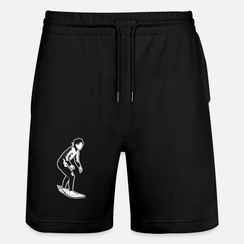 Fille surfeuse - Short de jogging bio TRAINER Stanley/Stella unisexe - noir
