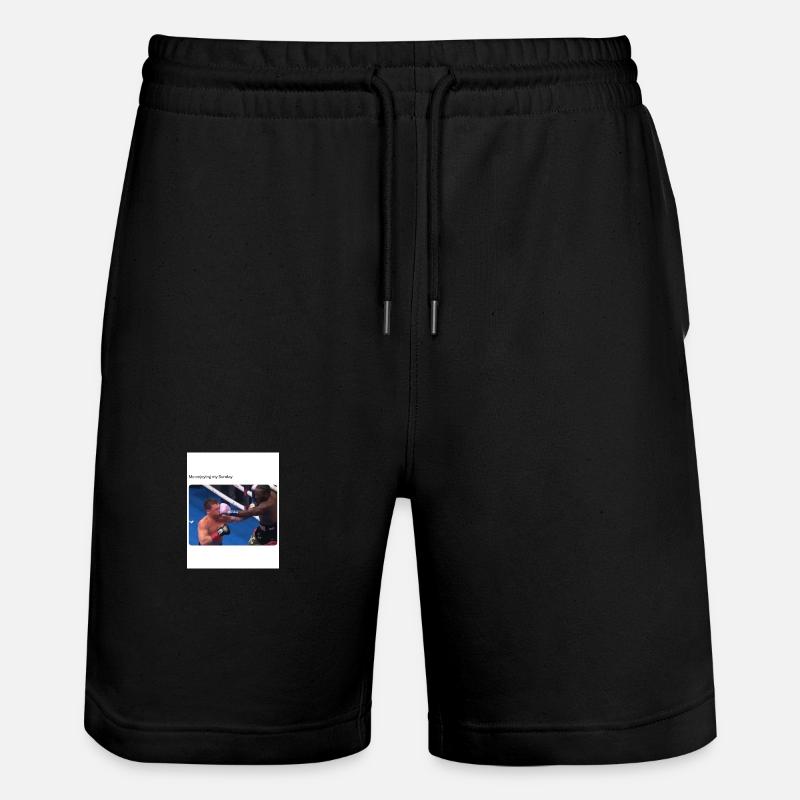 Moment de boxe du dimanche - Short de jogging bio TRAINER Stanley/Stella unisexe - noir