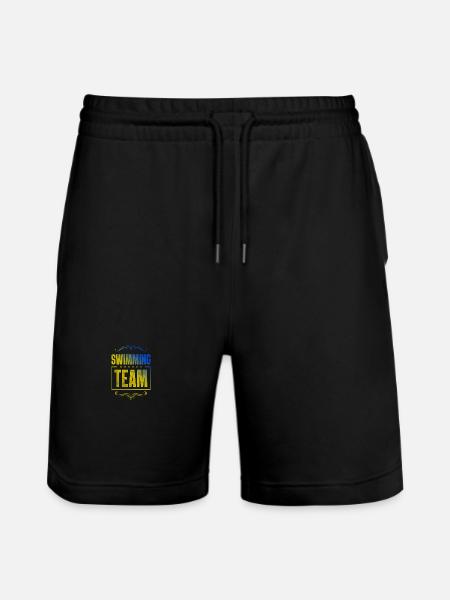 Swimming Crew - Stanley/Stella Trainer Unisex Organic Jogging Shorts - black