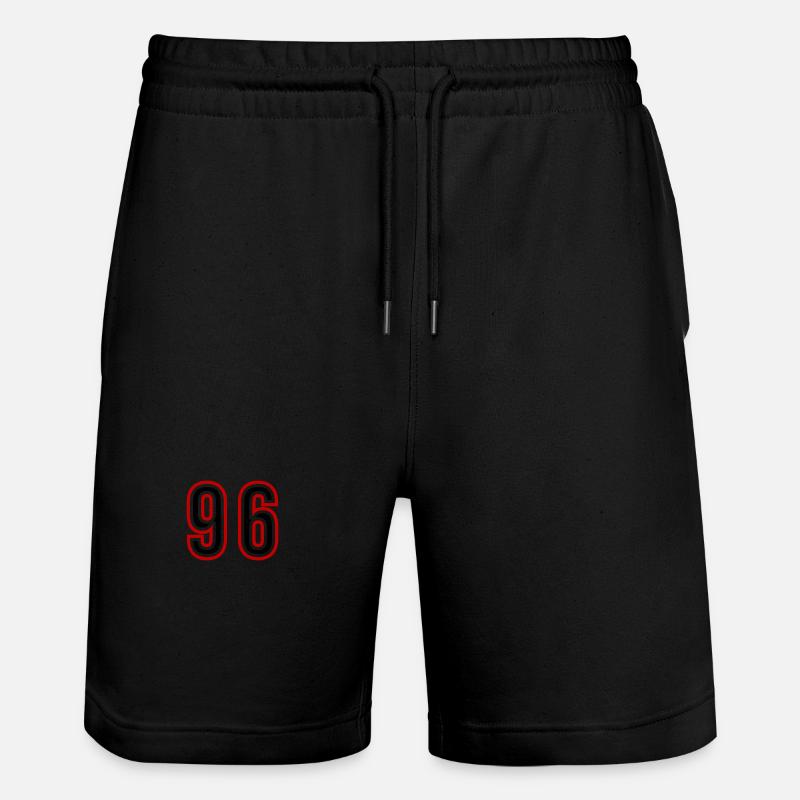 96 Nombre d’années Jersey - Short de jogging bio TRAINER Stanley/Stella unisexe - noir