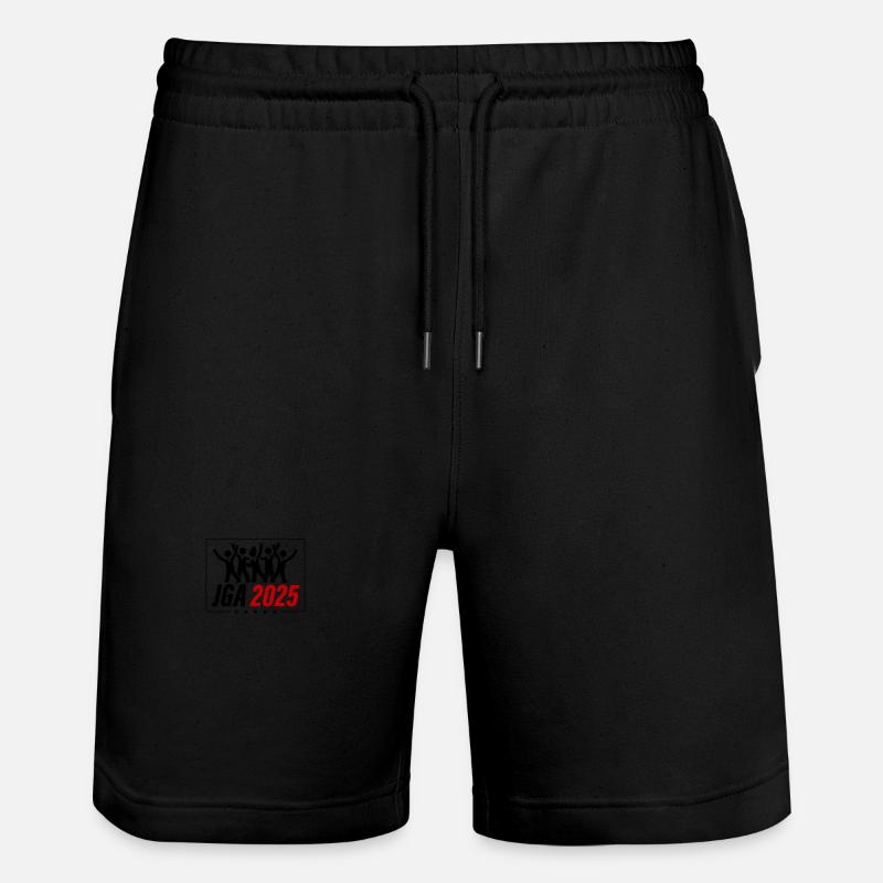 Junggesellenabschied 2025 Jga - Stanley/Stella Unisex Bio Joggingshorts Trainer - Schwarz