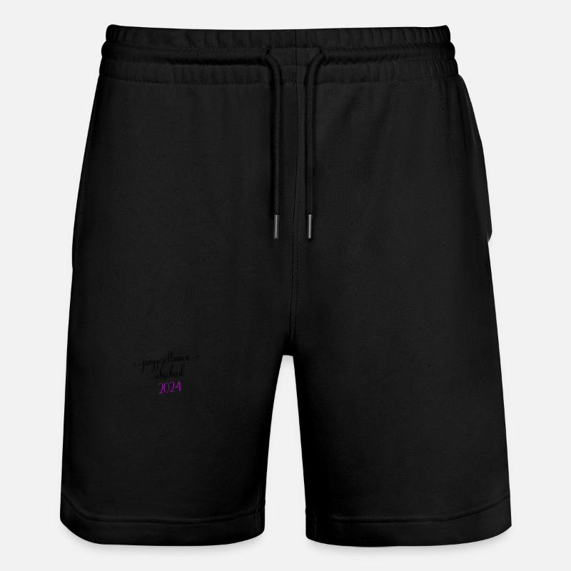 Hen Party 2024 Hen - Stanley/Stella Trainer Unisex Organic Jogging Shorts - black