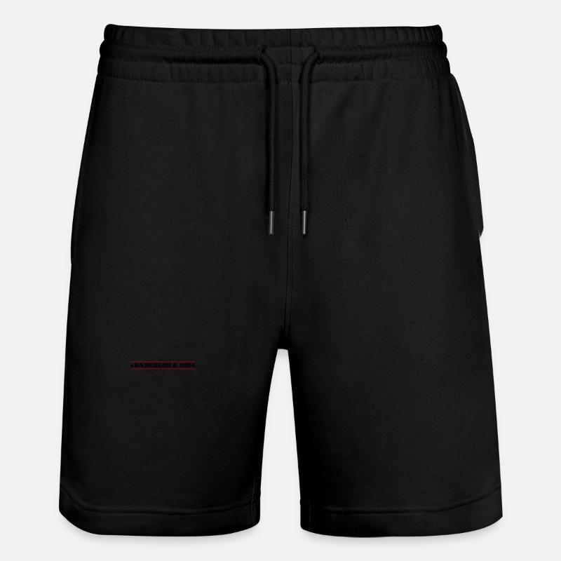 Barcelona 2024 - Stanley/Stella Unisex Bio Joggingshorts Trainer  - Schwarz