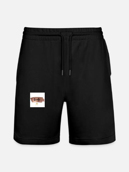 bride - Stanley/Stella Unisex Bio Joggingshorts Trainer - Schwarz