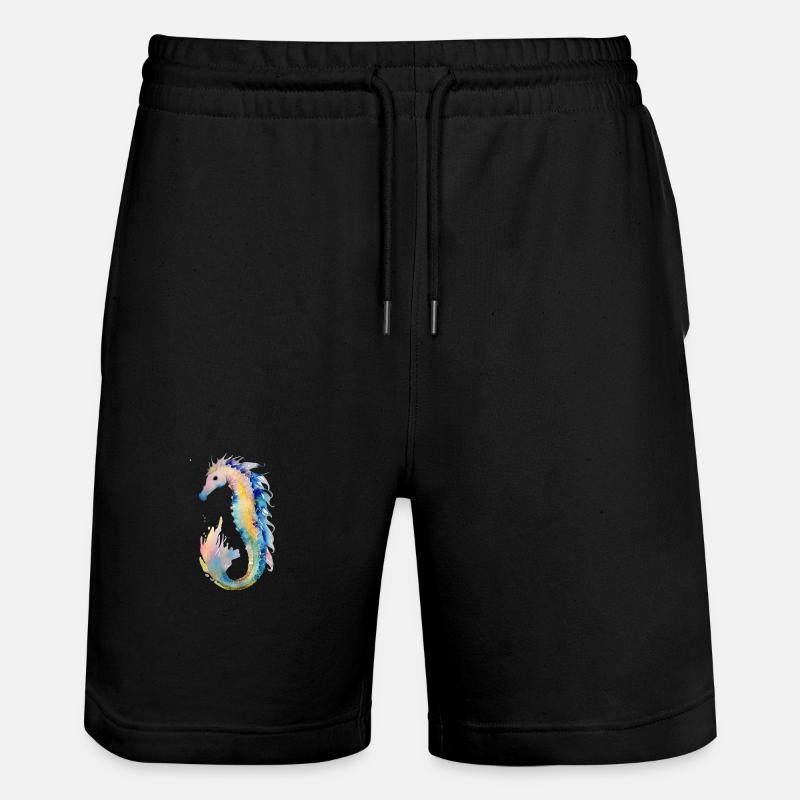 Hippocampe - Short de jogging bio TRAINER Stanley/Stella unisexe - noir