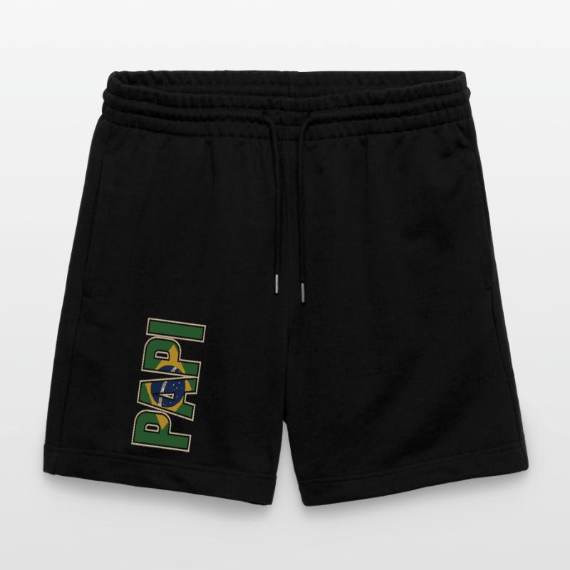 PAPI Brasil – Retro style with flags Stanley/Stella Trainer Unisex Organic Jogging Shorts