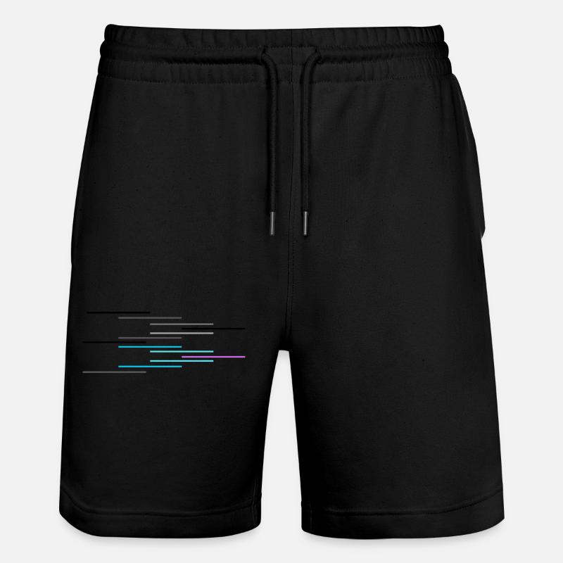 Wave - Stanley/Stella Unisex Bio Joggingshorts Trainer  - Schwarz