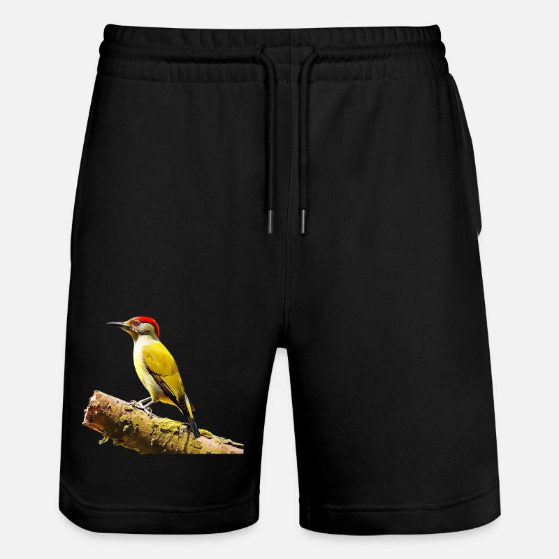 Pic vert - Short de jogging bio TRAINER Stanley/Stella unisexe - noir