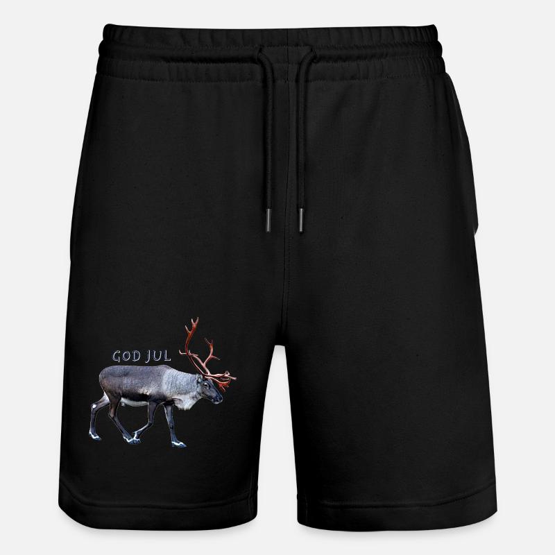 Joyeux Noël - Short de jogging bio TRAINER Stanley/Stella unisexe - noir