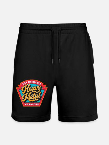 Das ultimative Heavy-Metal-Massaker - Stanley/Stella Unisex Bio Joggingshorts Trainer  - Schwarz