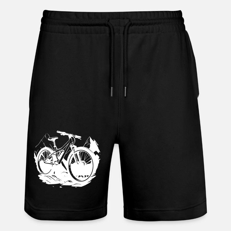 Graphismes de VTT - Short de jogging bio TRAINER Stanley/Stella unisexe - noir