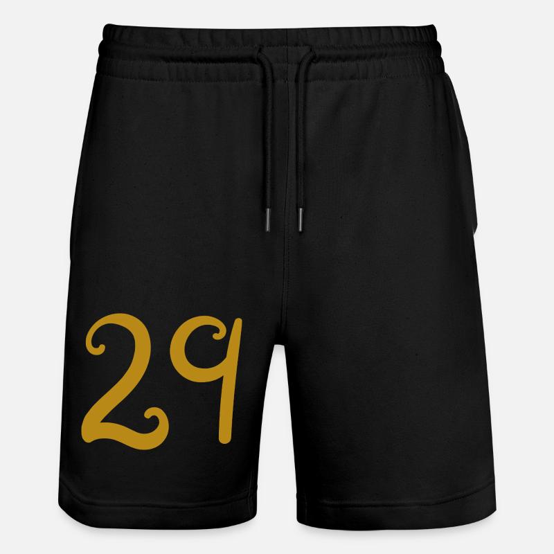 29 - Short de jogging bio TRAINER Stanley/Stella unisexe - noir