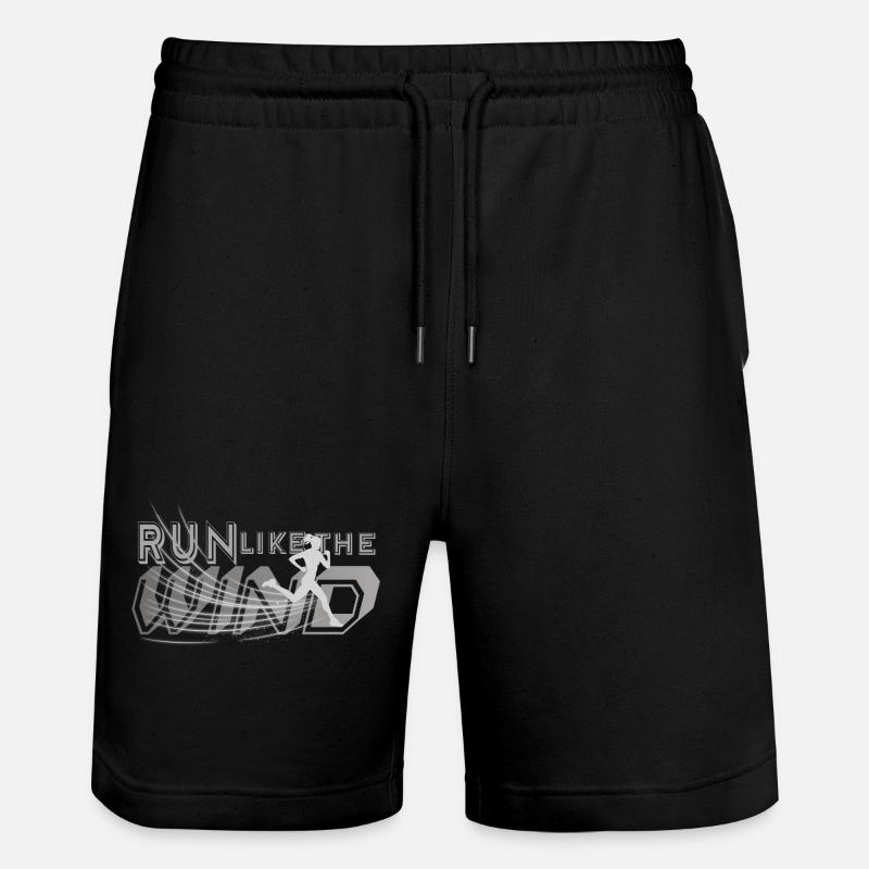 Courez comme le vent - Short de jogging bio TRAINER Stanley/Stella unisexe - noir