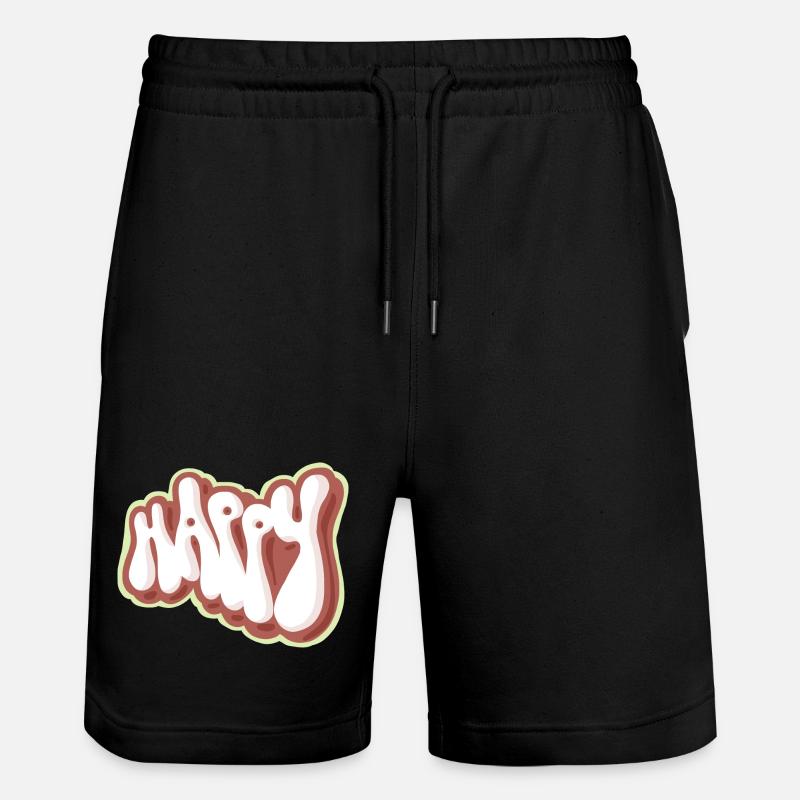 Content - Short de jogging bio TRAINER Stanley/Stella unisexe - noir